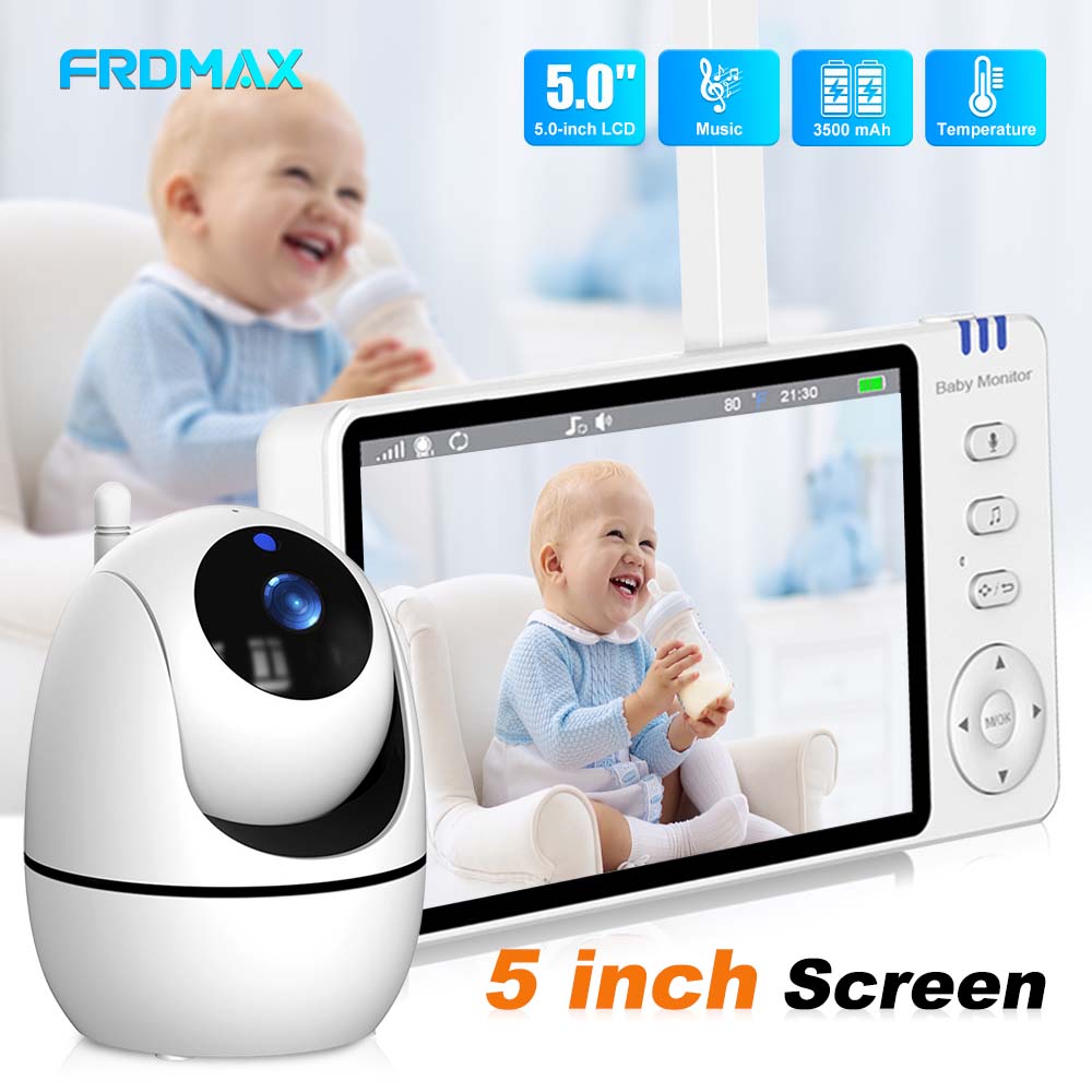 Home Security Video - 5 인치 비디오 베이비 모니터, 실내