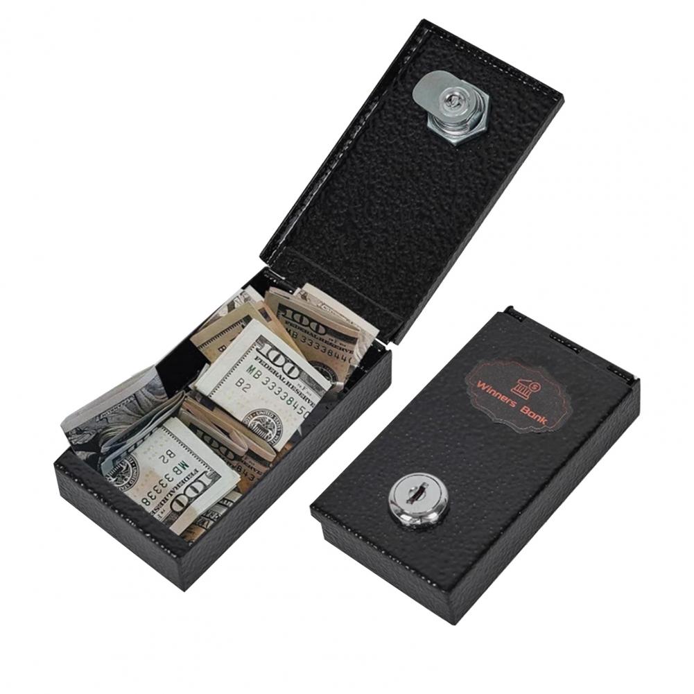 Home Security Key Box - 금속 현금 상자 휴대용 금속 금고