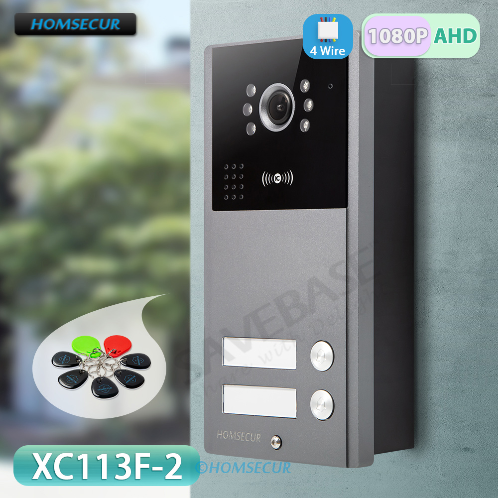 Home Security Key Fob - 1080P HD IP65 도어벨 카메라 플러시