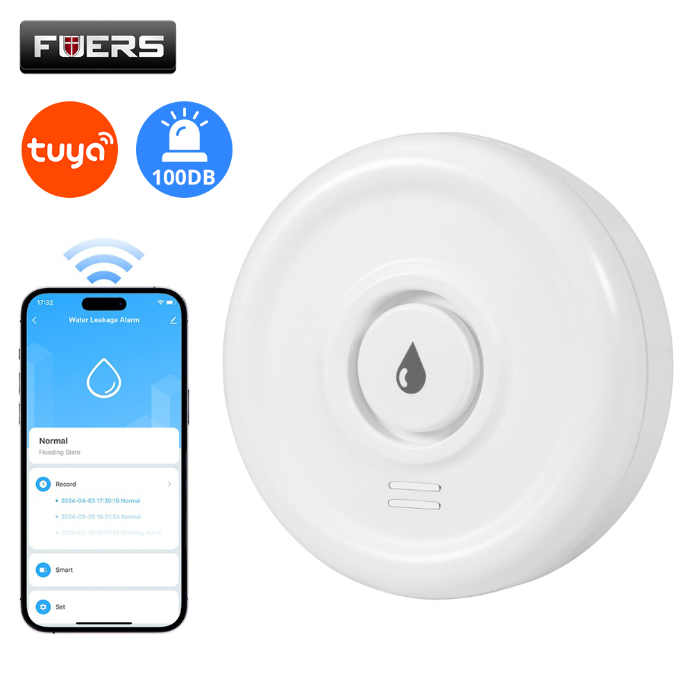 Home Security Systems - Fuers 누수 감지기 스마트 홈 알람,