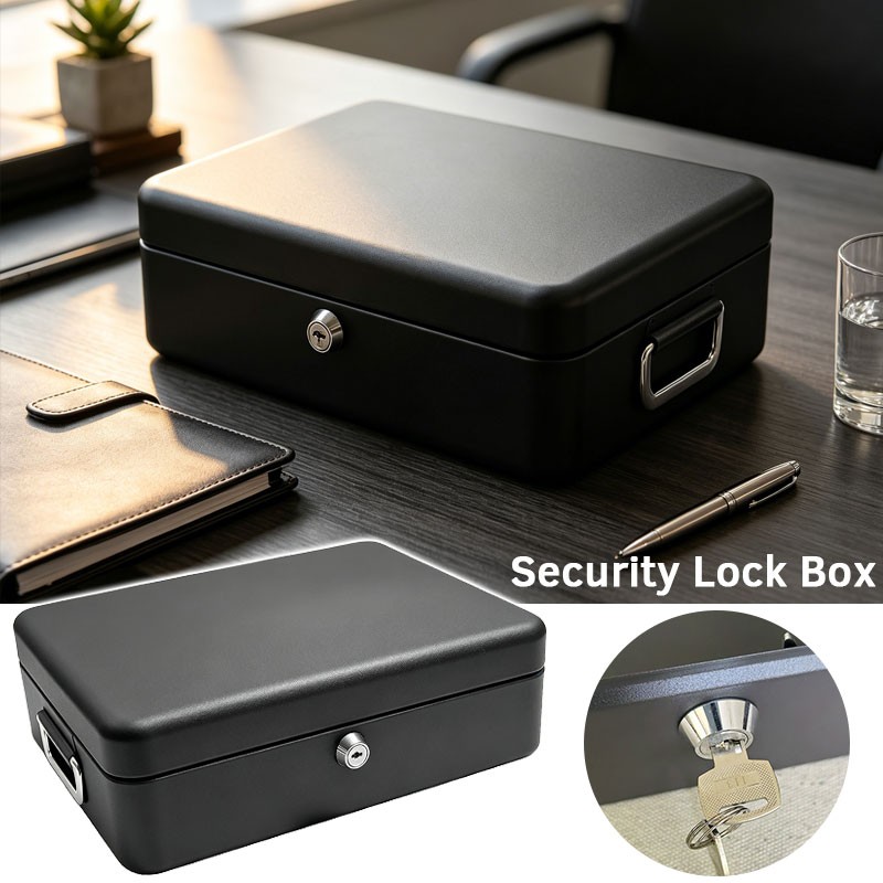 Home Security Key Box - 보안 금고함 내화 대형 견고한 현금
