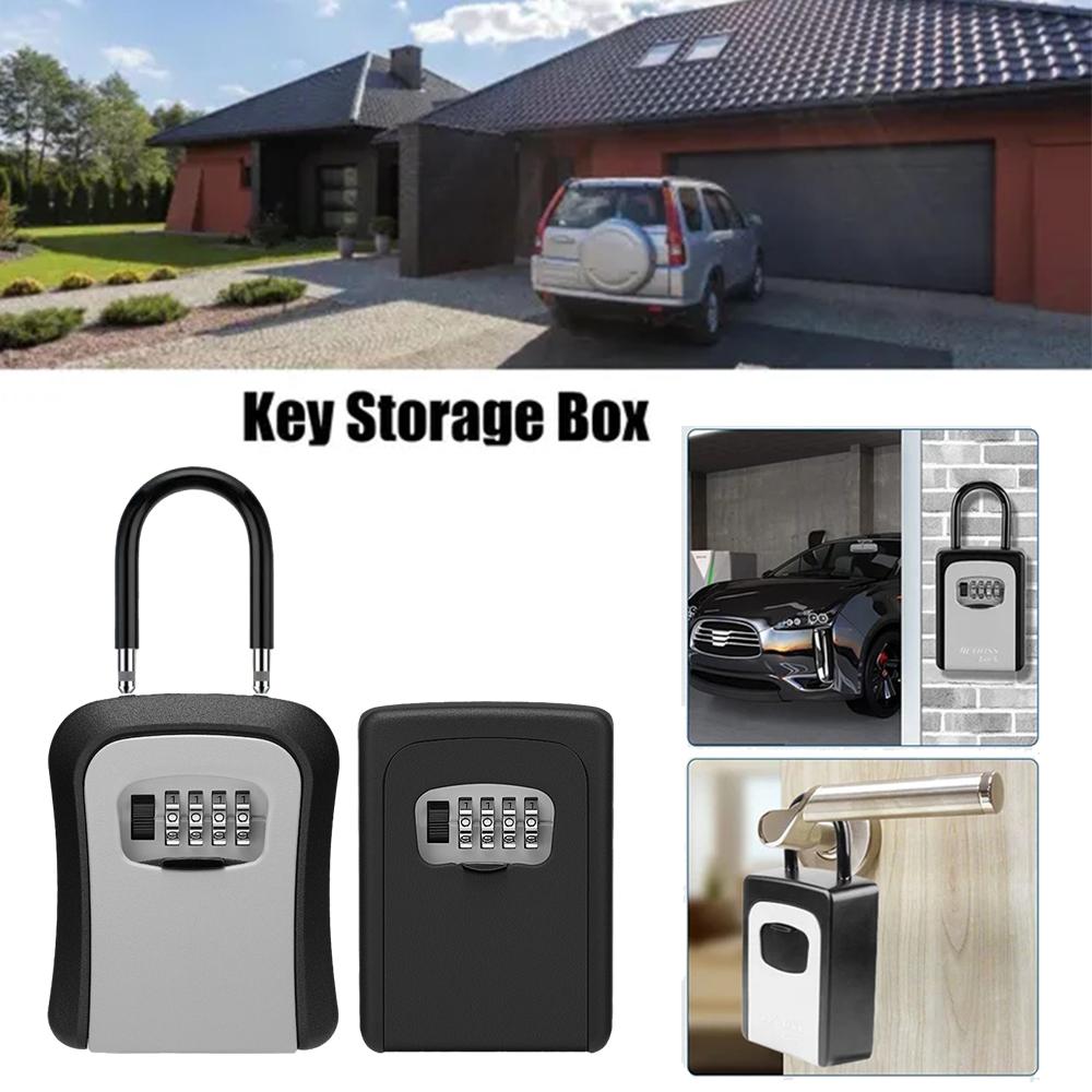 Home Security Key Box - 가정용 벽걸이 키 보관함, 휴대용 키