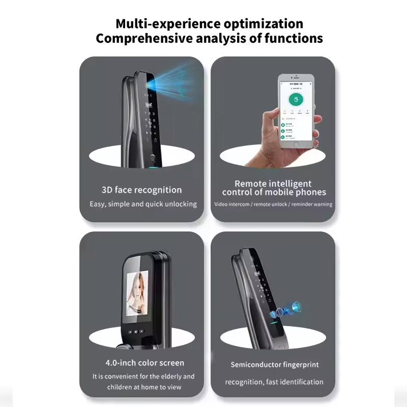 HX5 스마트 도어락 3D 얼굴인식 WiFi 디지털 전 - Home Security Camera 리뷰 및 가격