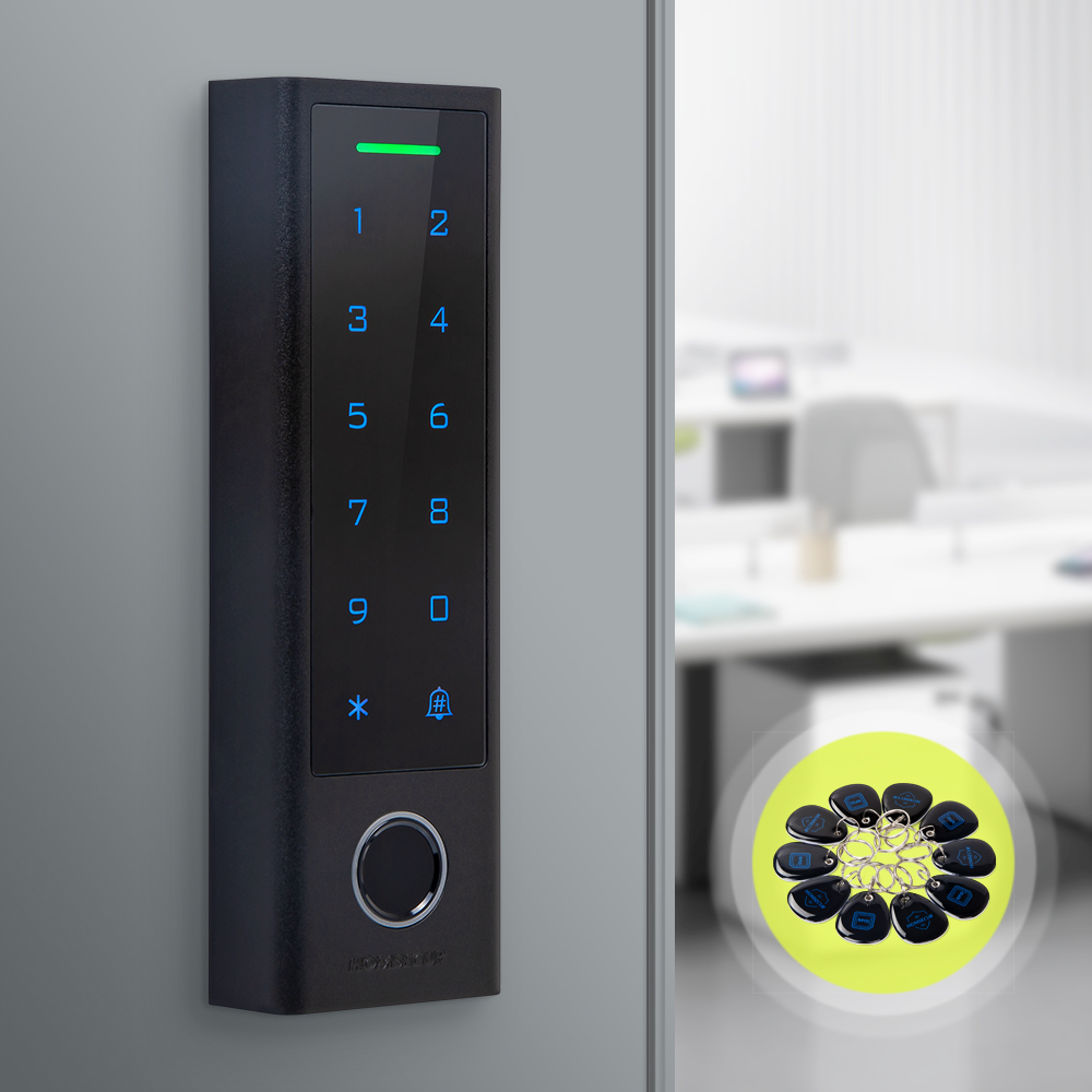 WIFI 방수 도어 액세스 제어 지문 암호 Tuya 스 - Home Security Key Fob 리뷰 및 가격