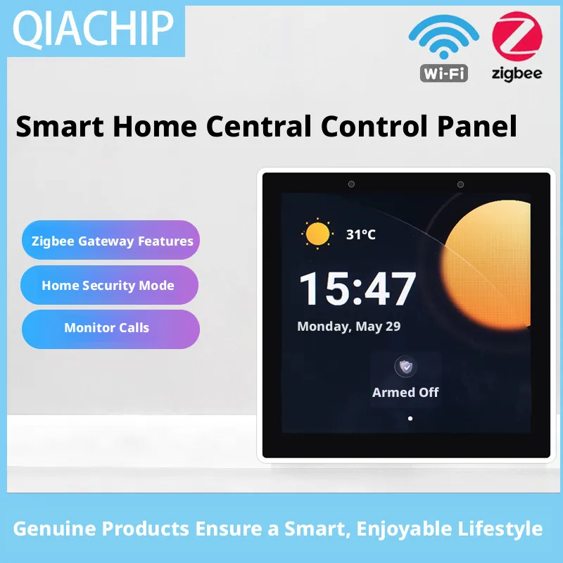 스마트 홈 86 다기능 중앙 제어 화면 WiFi 스위치 - Home Security Panel 리뷰 및 가격