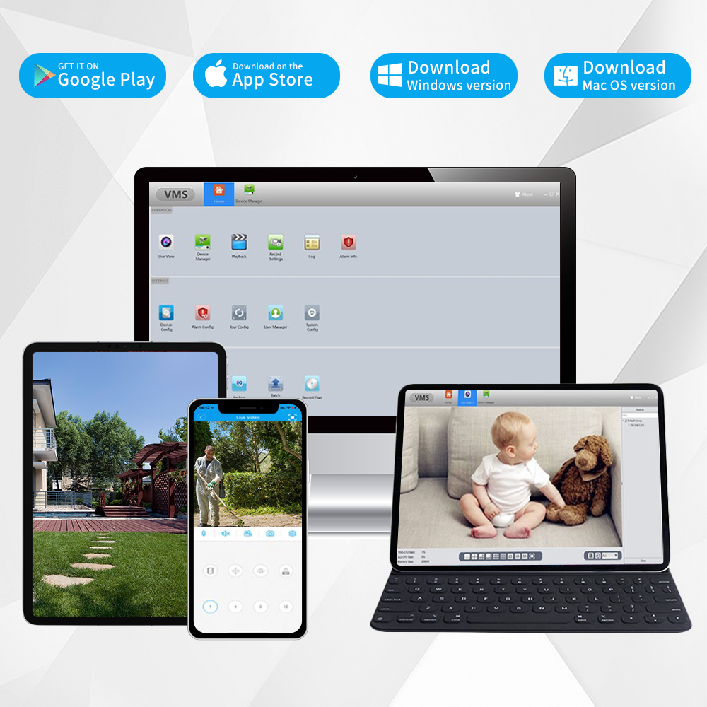 슈퍼 8MP POE NVR 비디오 레코더 오디오 IP  - Home Security Camera 리뷰 및 가격