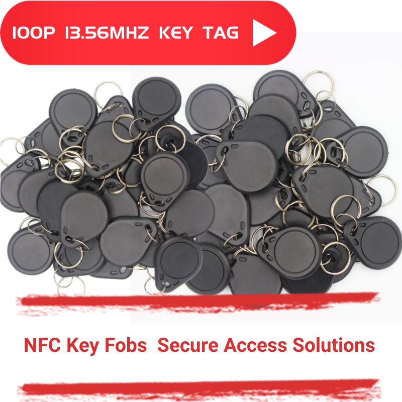 100P NFC 스마트 키 태그 카드, RFID 키체인 - Home Security Key Fob 리뷰 및 가격