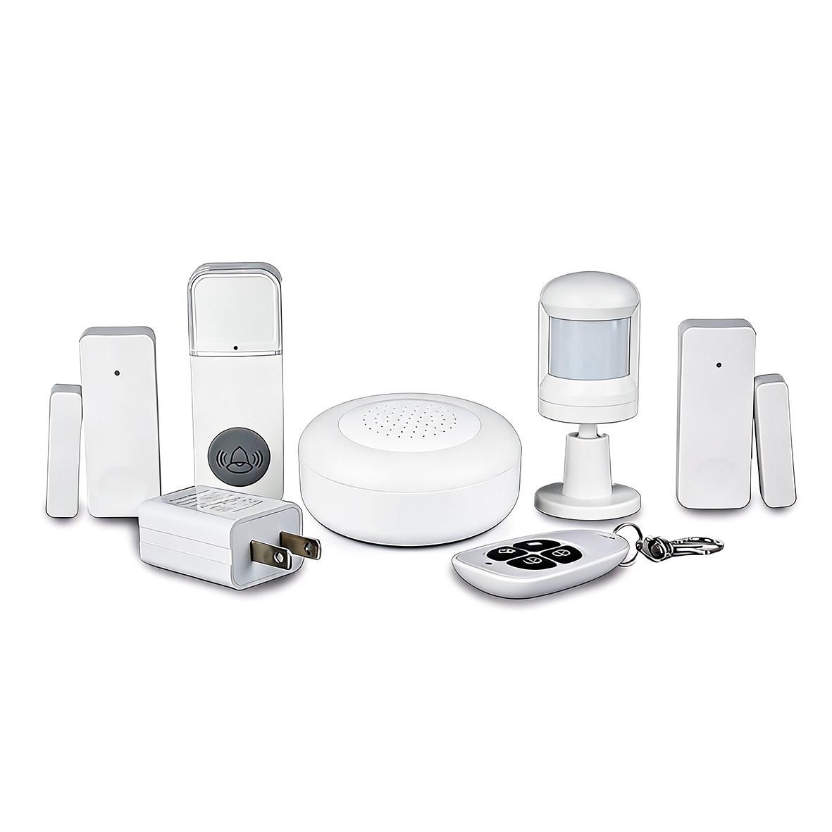 무선 홈 보안 경보 시스템 2.4GHz Wi-Fi 앱  - Home Security Key Fob 리뷰 및 가격
