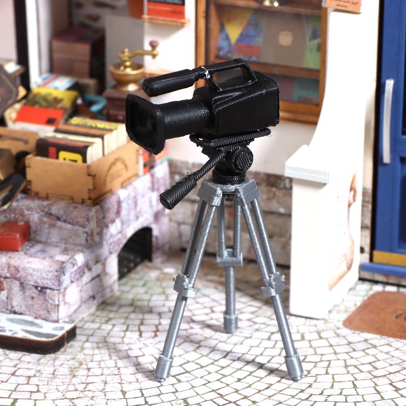 미니 비디오 카메라 삼각대 모델 1:12 스케일 인형  - Home Security Camera 리뷰 및 가격