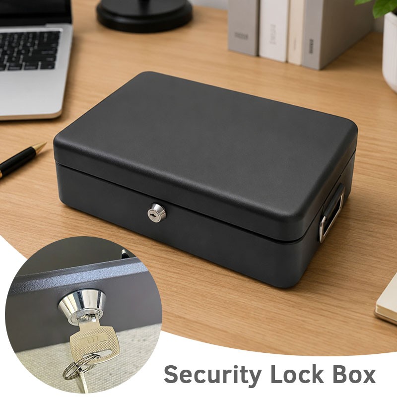 보안 금고함 내화 대형 견고한 현금 보관함 열쇠 문서  - Home Security Key Box 리뷰 및 가격