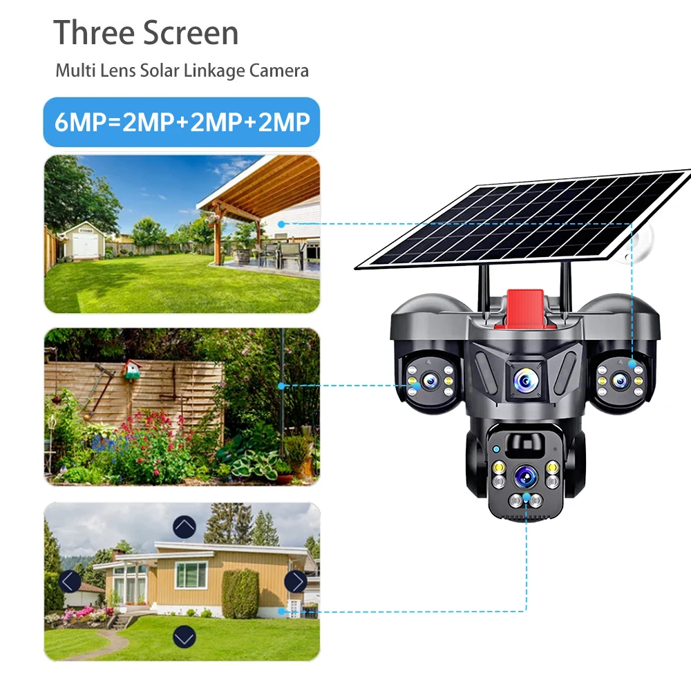 KERUI V380 Pro 야외 PTZ 6MP WIFI - Home Security Panel 리뷰 및 가격