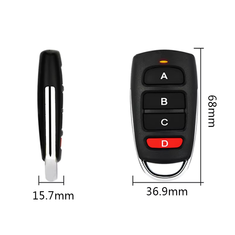 RF 원격 제어 복사 코드 키 FOB 4 버튼 315M - Home Security Key Fob 리뷰 및 가격