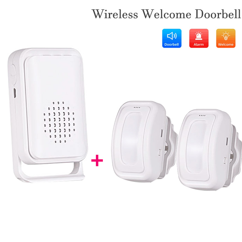 무선 웰컴 초인종, 가정 상점 호텔 PIR 모션 센서, - Home Security Systems 리뷰 및 가격