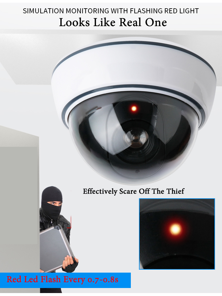 크리 에이 티브 블랙/화이트 가짜 돔 카메라 시뮬레이션 - Home Security Services 리뷰 및 가격